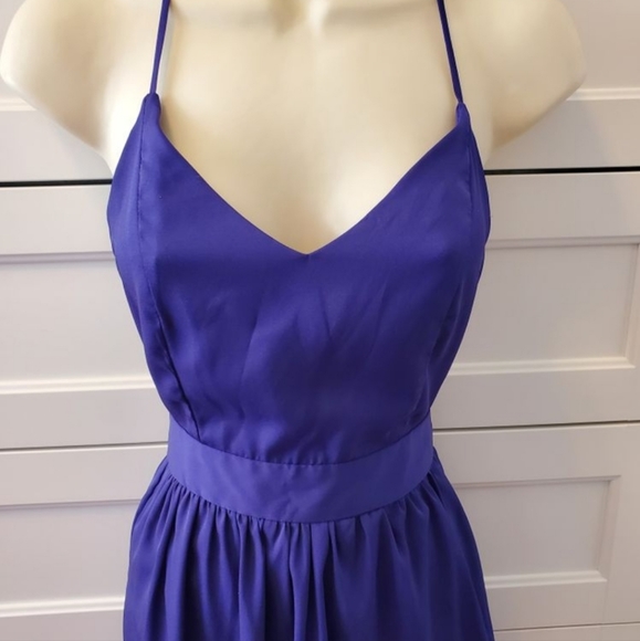 Tobi Royal Blue Maxi-Dress Evening Gown - Picture 3 of 9